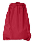Liberty Bags 8881 Drawstring Pack with DUROcord - Red - front