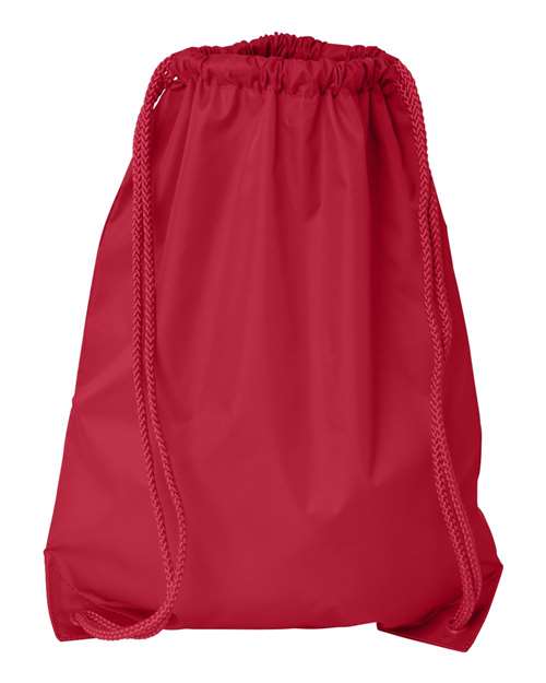 Liberty Bags 8881 Drawstring Pack with DUROcord - Red - front