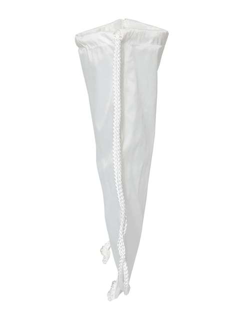 Liberty Bags 8881 Drawstring Pack with DUROcord - White - side