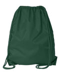 Liberty Bags 8882 Large Drawstring Pack with DUROcord - Forest - back
