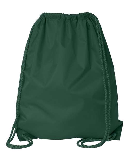 Liberty Bags 8882 Large Drawstring Pack with DUROcord - Forest - back