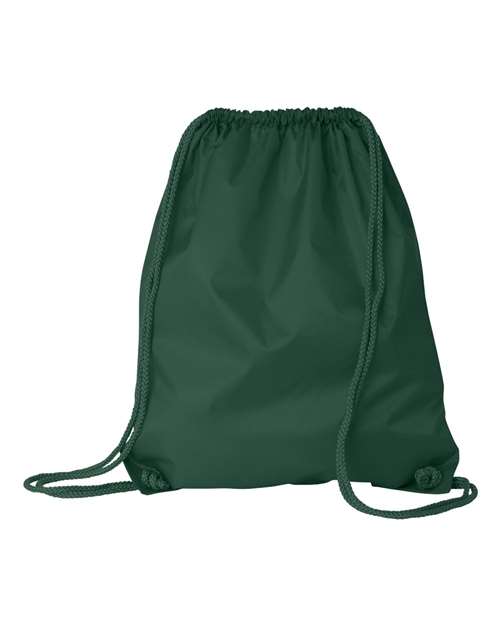 Liberty Bags 8882 Large Drawstring Pack with DUROcord - Forest - front