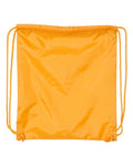 Liberty Bags 8882 Large Drawstring Pack with DUROcord - Golden Yellow - back