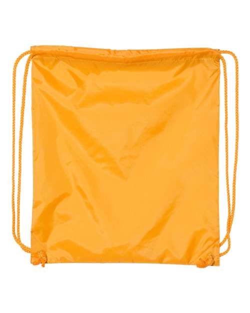 Liberty Bags 8882 Large Drawstring Pack with DUROcord - Golden Yellow - back