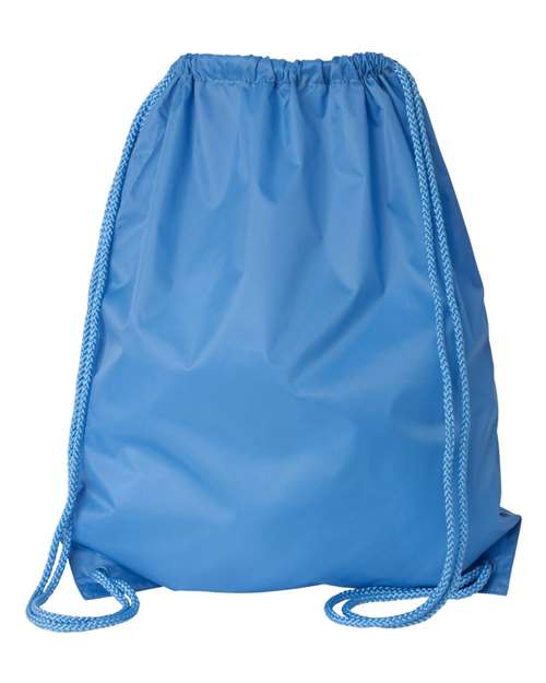 Liberty Bags 8882 Large Drawstring Pack with DUROcord - Light Blue - back