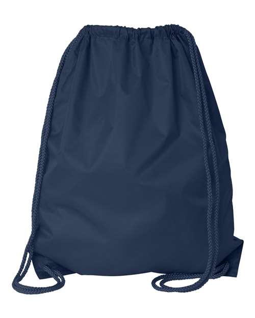 Liberty Bags 8882 Large Drawstring Pack with DUROcord - Navy - back