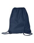 Liberty Bags 8882 Large Drawstring Pack with DUROcord - Navy - front