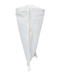 Liberty Bags 8882 Large Drawstring Pack with DUROcord - White - side