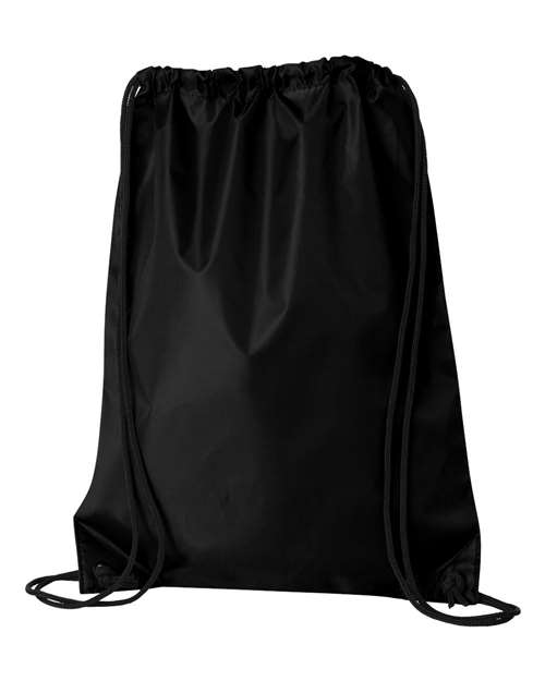 Liberty Bags 8886 Value Drawstring Bag - Black - back