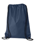 Liberty Bags 8886 Value Drawstring Bag - Navy - back