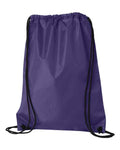 Liberty Bags 8886 Value Drawstring Bag - Purple - back