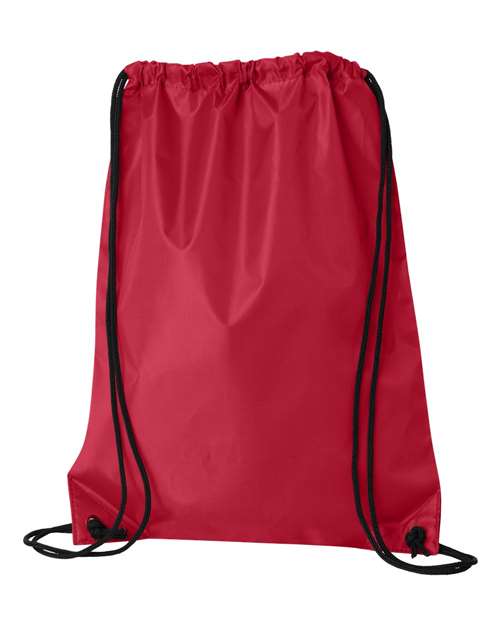 Liberty Bags 8886 Value Drawstring Bag - Red - back