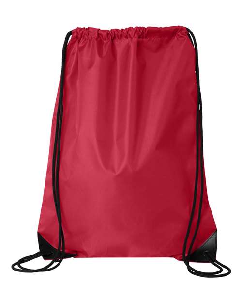 Liberty Bags 8886 Value Drawstring Bag - Red - front