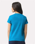 Gildan 2000L Women's Ultra Cotton T-Shirt - Sapphire - model back
