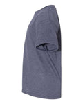 Gildan 5000B Youth Heavy Cotton T-Shirt - Heather Navy - side