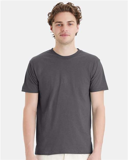 Hanes 4980 Perfect-T T-Shirt - Smoke Grey - model front