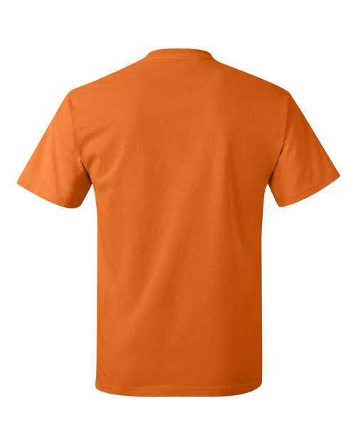 Hanes 5250 Authentic T-Shirt - Safety Orange - back