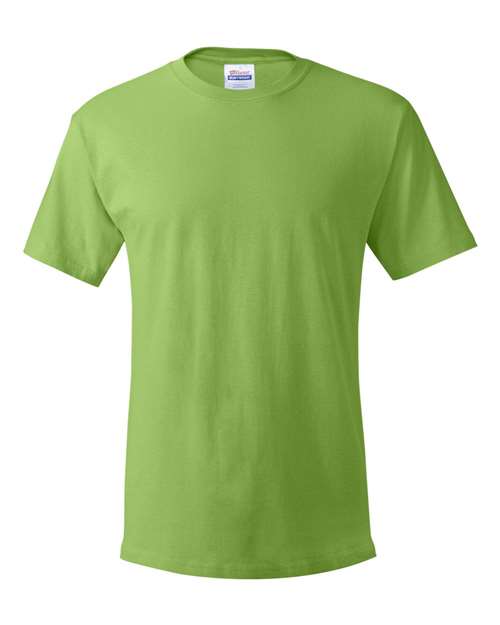 Hanes 5280 Essential-T T-Shirt - Lime - flat front