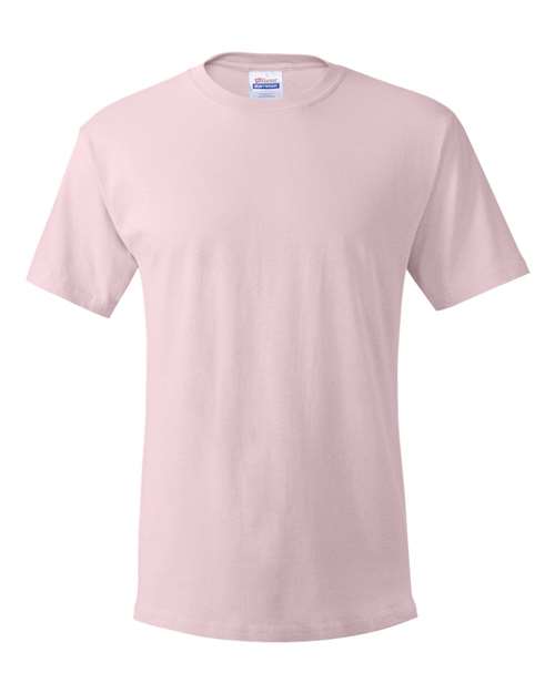 Hanes 5280 Essential-T T-Shirt - Pale Pink - flat front