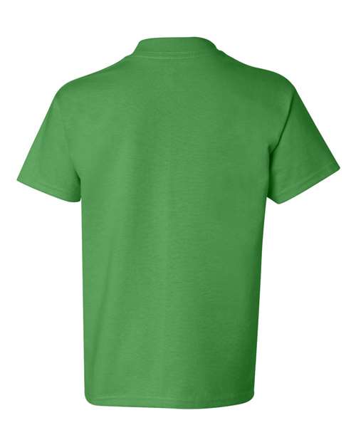 Hanes 5450 Youth Authentic T-Shirt - Shamrock Green - back
