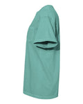 Comfort Colors 6030 Unisex Garment-Dyed Heavyweight Pocket T-Shirt - Seafoam - side