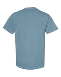 Comfort Colors 6030 Unisex Garment-Dyed Heavyweight Pocket T-Shirt - Ice Blue - back