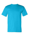 Bayside 5100 Unisex USA-Made Heavyweight T-Shirt - Teal - front