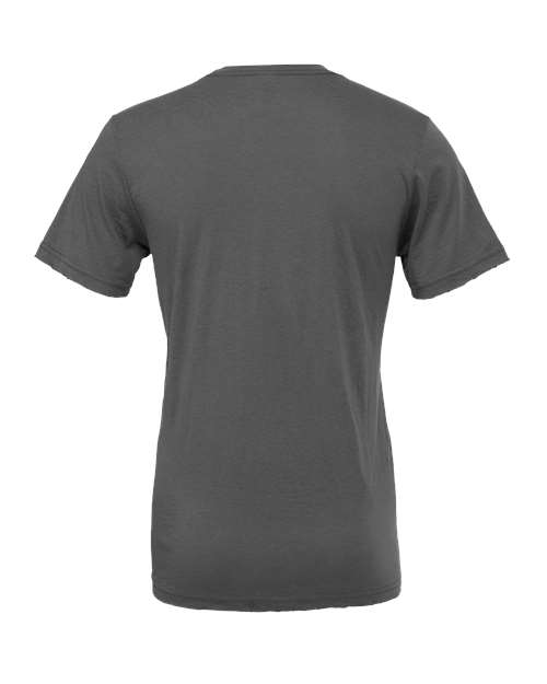Bella+Canvas 3001 Unisex Jersey Short Sleeve Tee - Asphalt - back