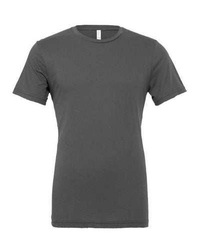 Bella+Canvas 3001 Unisex Jersey Short Sleeve Tee - Asphalt - front