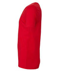Bella+Canvas 3001 Unisex Jersey Short Sleeve Tee - Red - side