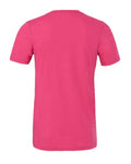 Bella+Canvas 3001 Unisex Jersey Short Sleeve Tee - Berry - back