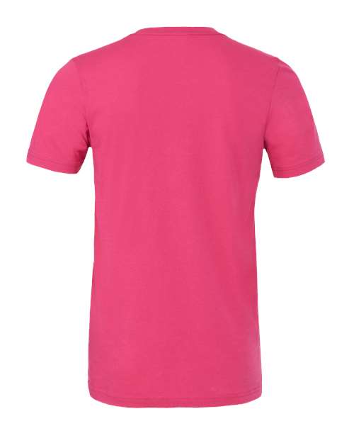 Bella+Canvas 3001 Unisex Jersey Short Sleeve Tee - Berry - back