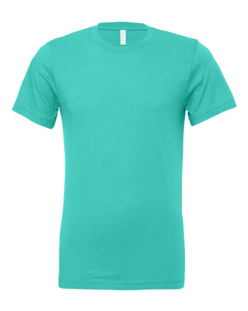 Bella+Canvas BC3001 Unisex Jersey Short Sleeve Tee - Teal - front