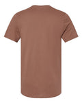 Bella+Canvas 3001 Unisex Jersey Short Sleeve Tee - Chestnut - back