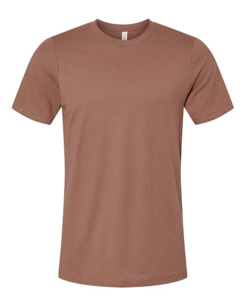 Bella+Canvas 3001 Unisex Jersey Short Sleeve Tee - Chestnut - front