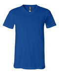 Bella + Canvas 3005 Jersey V-Neck Tee - True Royal - front