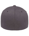 Flexfit 6477 Wool-Blend Cap - Grey - back
