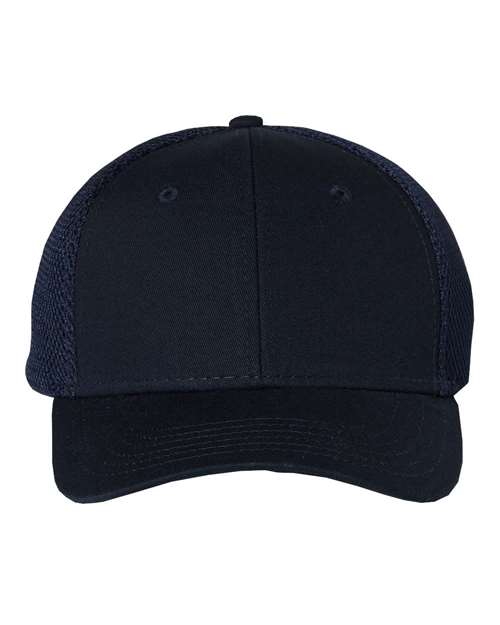 Valucap 3200 Spacer Mesh-Back Cap - Navy - front