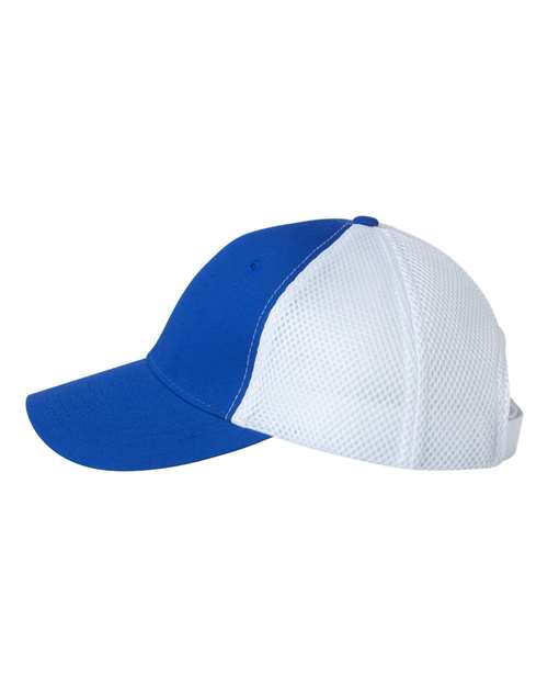 Valucap 3200 Spacer Mesh-Back Cap - Royal/ White - side