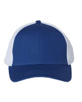 Valucap 3200 Spacer Mesh-Back Cap - Royal/ White - front