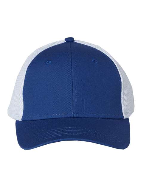 Valucap 3200 Spacer Mesh-Back Cap - Royal/ White - front