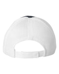 Valucap 3200 Spacer Mesh-Back Cap - Navy/ White - back