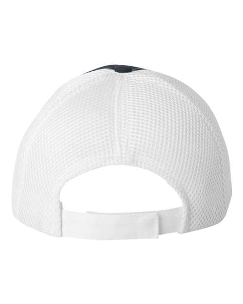 Valucap 3200 Spacer Mesh-Back Cap - Navy/ White - back