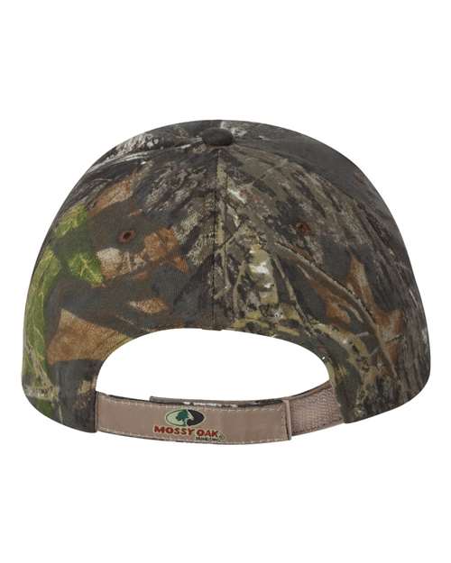 Kati LC15V Licensed Camo Hook-and-Loop Cap - Mossy Oak BreakUp - back