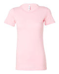 Bella + Canvas 6004 Women's Slim Fit Tee - Pink - front