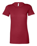 Bella + Canvas 6004 Women's Slim Fit Tee - Cardinal - front
