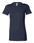 Bella + Canvas 6004 Women's Slim Fit Tee - Navy - front