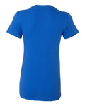 Bella + Canvas 6004 Women's Slim Fit Tee - True Royal - back