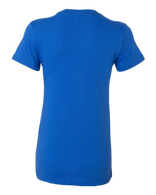 Bella + Canvas 6004 Women's Slim Fit Tee - True Royal - back