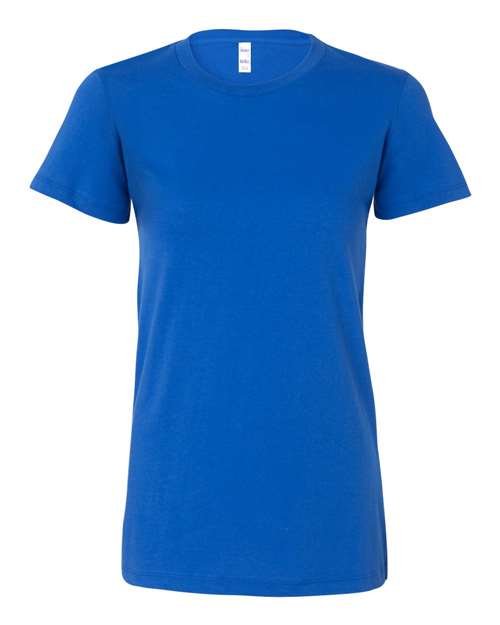 Bella + Canvas 6004 Women's Slim Fit Tee - True Royal - front